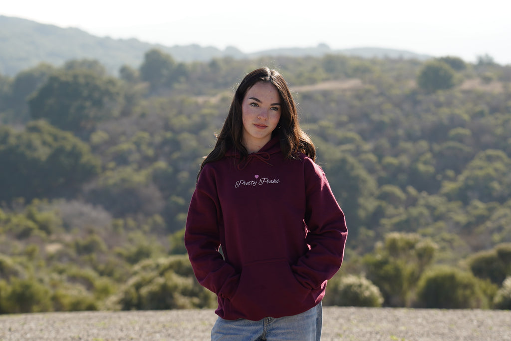 The Privilege of Being Here Hoodie | Pretty Peaks