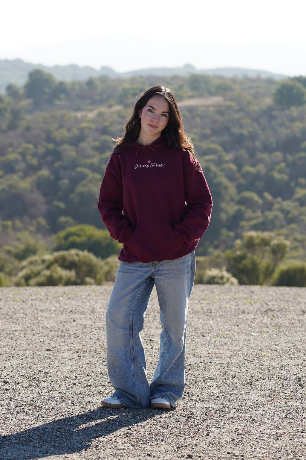 The Privilege of Being Here Hoodie | Pretty Peaks